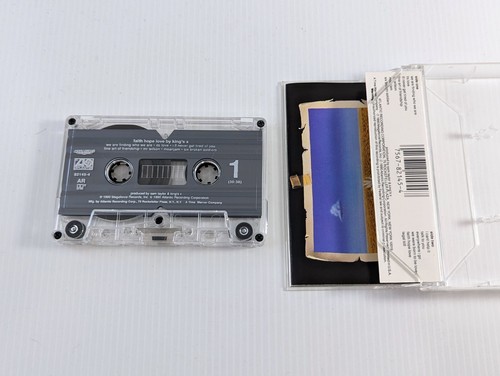 KING'S X FAITH HOPE LOVE CASSETTE TAPE 1990 MEGAFORCE RECORDS - Picture 3 of 3