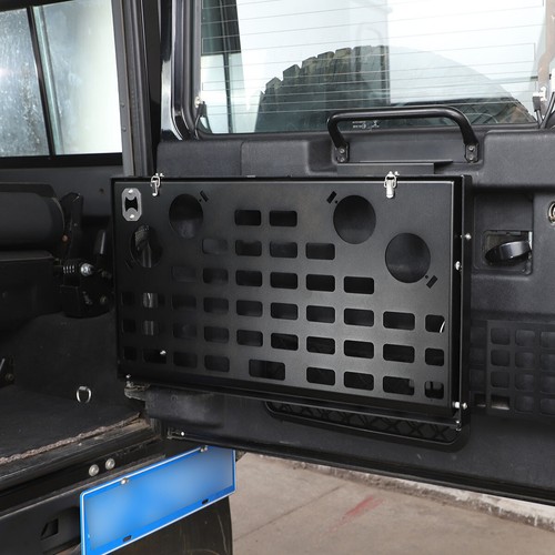 Soporte de almacenamiento multifuncional para puerta trasera Land Rover Defender 2004-2019 - Imagen 7 de 12