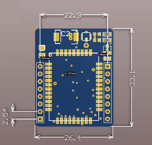 GA6 Mini GPRS / GSM module A6 SMS / carte de développement vocal dépasse SIM800L - Photo 4/4