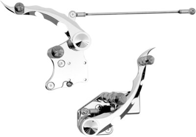 Accutronix Tribal Chrome Forward Controls (FC106-SLC)