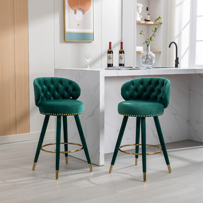 Bar Stools Set of Counter Height Chairs with Back Kitchen Dining  Barstools,28