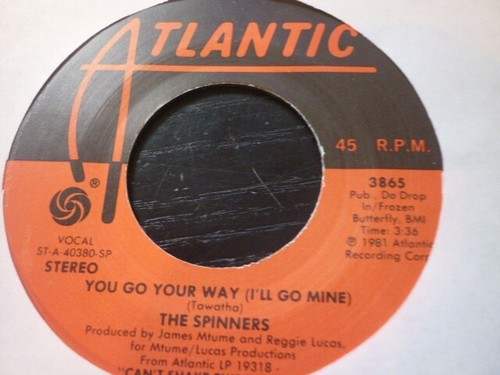 spinners you go your way atlantic usa orig soul 45