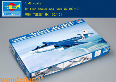 Trumpeter 02827 1/48 Scale Hawker Sea Hawk Mk.100/101 Plastic model