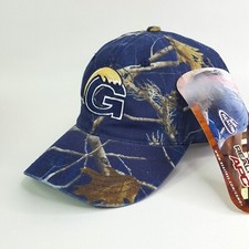 Blue Realtree Camo Sports Logo Snapback Adjustable Hat Baseball Cap Camouflage