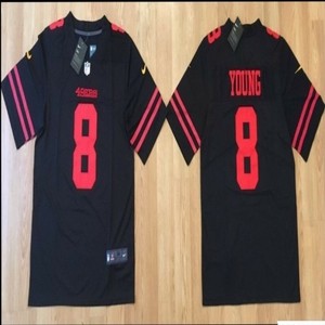 black steve young jersey