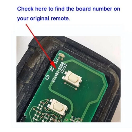 for 2010-2015 Toyota Prius / Plug-In Smart Key Remote Fob HYQ14ACX - 271451-5290 Foto 4 de 4