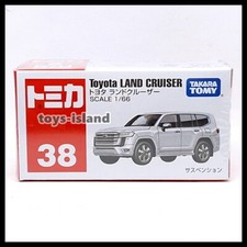 TOMICA 38 TOYOTA LAND CRUISER 1/66 TOMY 2023 MARCH NEW White pearl B