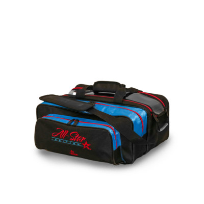 ROTO GRIP ALL STAR COMPETITOR  2 BALL TOTE BAG - BLACK/RED/BLUE