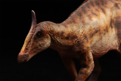 3D Rendering Of A Dinosaur Saurolophus Isolated On White Background