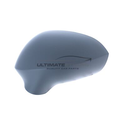 Seat Leon MK2 2009-2013 Door Wing Mirror Cover Cap Case Primed Passenger Left