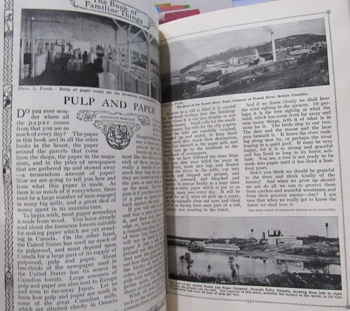 1926 BOOK OF KNOWLEDGE Canada Maple Leaf Edition Children's Encyclopedia Book - Picture 9 of 11