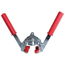 TAPPATRICE OMAC MANUALE DOPPIA LEVA TAPPI A CORONA X BOTTIGLIE Ø 26 VINO BIRRA