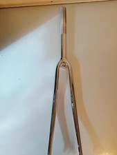  neue 28" rennrad, fixi , cro-mo gabel, 1x zoll  verchromt 240mm ,gewinde schaft