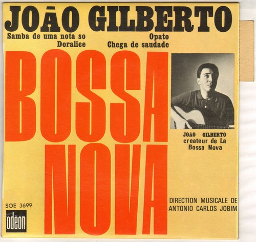 JOAO GILBERTO "SAMBA DE UMA NOTA SO" BOSSA NOVA JAZZ EP 1962 ODEON 3699 - 第 1/4 張圖片