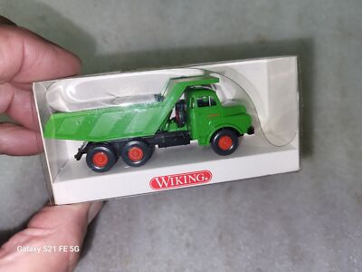 Vintage Wiking Muldenkipper Truck in Package 1/87 #671 01 21