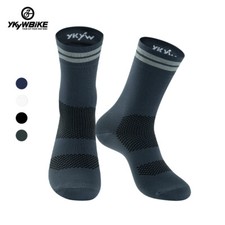 Men Cycling Socks Bike Socks Antimicrobial Reflective Socks Athletes Sport Socks