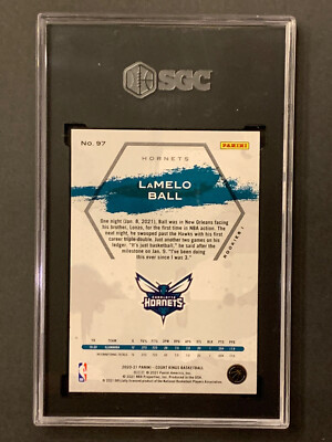 その他 Court Kings Memorabilia Lamelo Ball RC 2020-21 Court Kings Hornets Lamelo Ball RC #97 Rookie 1 New