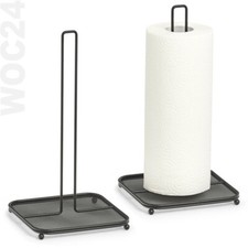 Küchenrollen Papierrollen Ständer Halter stehend Küchenpapier Schwarz Metall