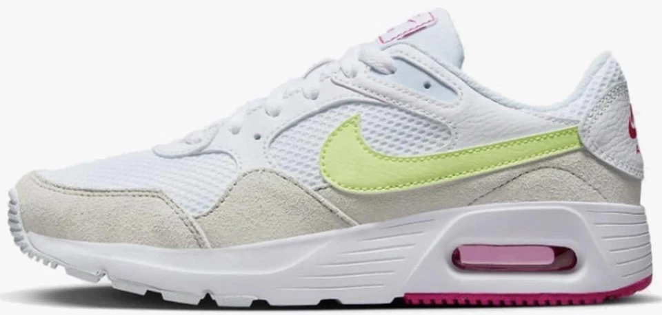 Nike Air Max SC White Lemon Fireberry W