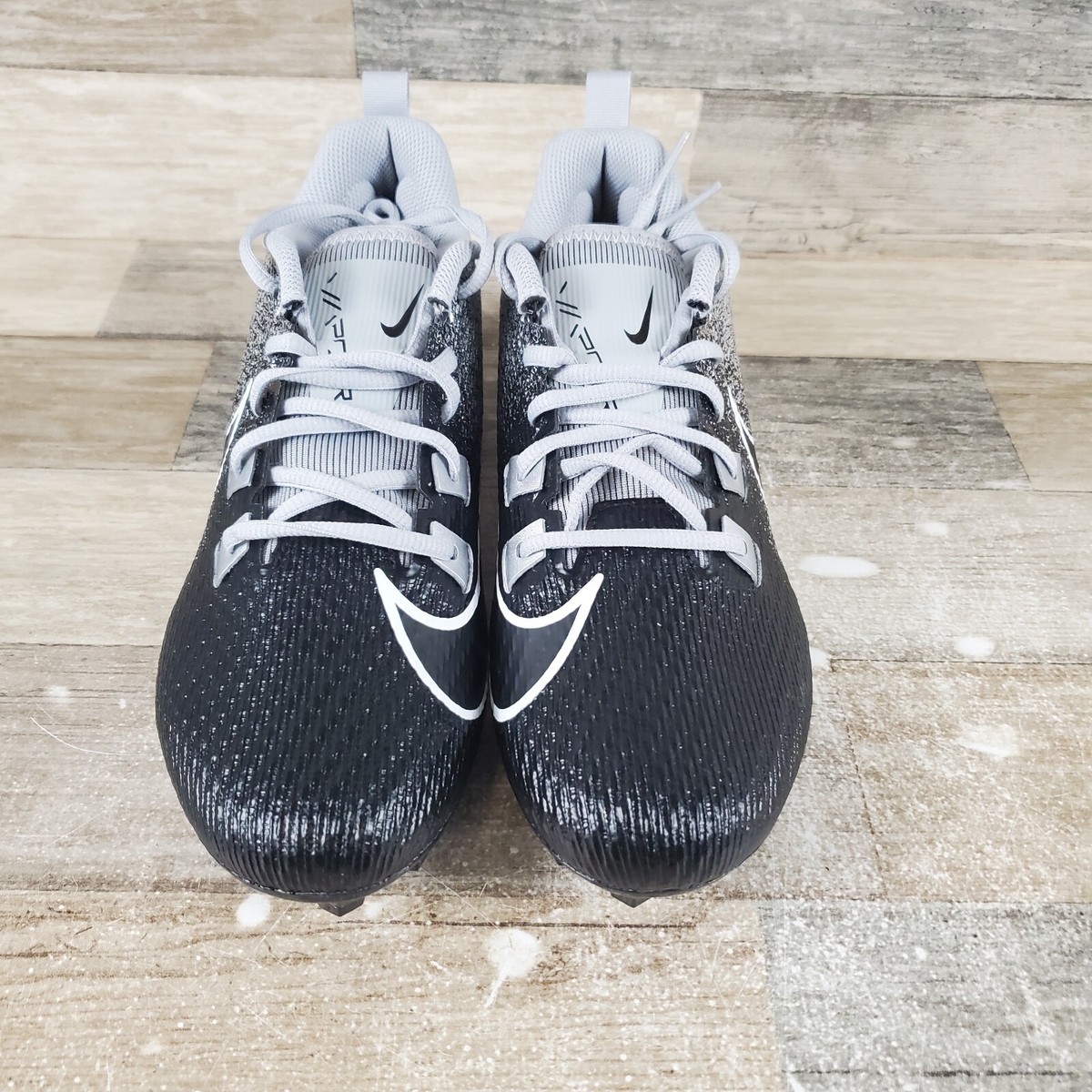 Nike Vapor Edge Speed 360 2 Mens Shoes Sz 8 Gray Black Lace