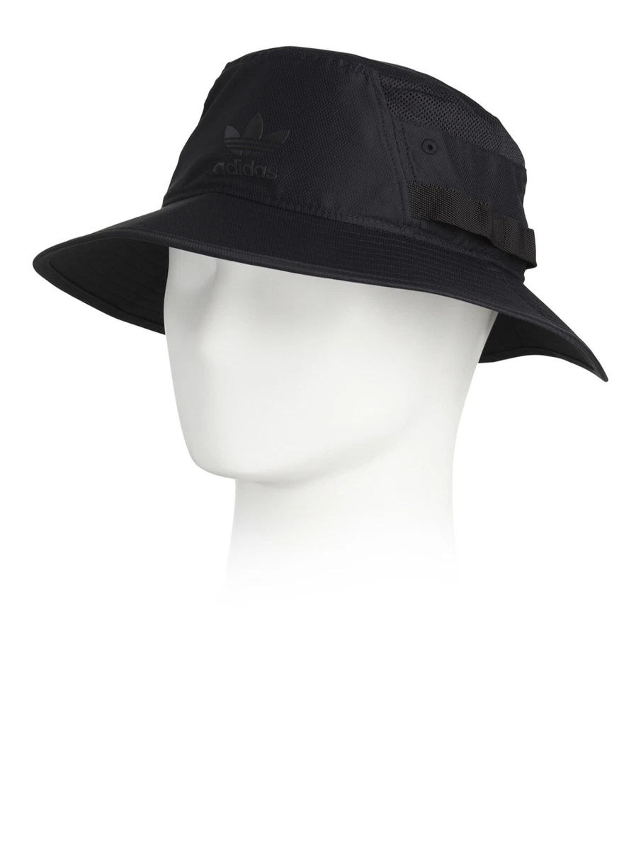 adidas Unisex Originals Webbing Boonie Bucket Hat Classic Black S M or L XL