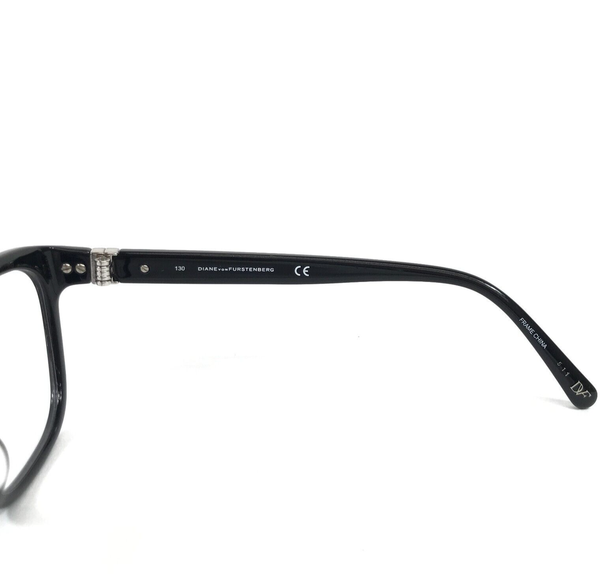 Diane Von Furstenberg Eyeglasses Frames DVF5074 001 Shiny 