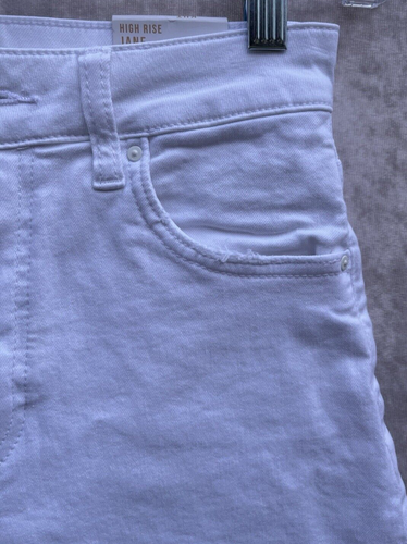 KUT from the Kloth High Rise Jane Shorts Women's Size 00 White Cut Off NWT - Picture 4 of 17