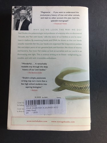 Your Inner Fish: A Journey into the 3.5-Billion-Year History of the Human Body - Picture 2 of 2
