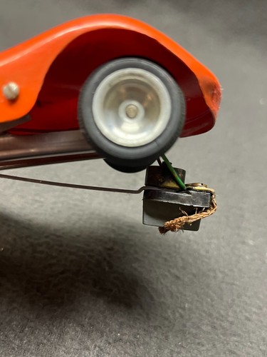 Coche Ranura Classic Industries Manta Ray 1/24 Años 60 Mabuchi 36D Motor Naranja - Imagen 7 de 7