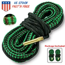 Bore Rope Cleaner Gun Cleaner Barrel Cleaning Tool For .223 CAL .22 CAL & 5.56mm