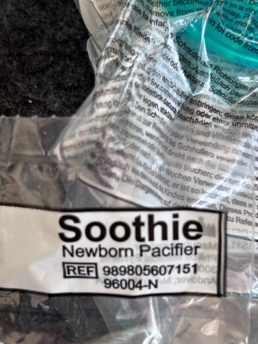 11 Stück Philips Soothie Newborn Schnuller 96004-N grün 0-3mns - Bild 2 von 5