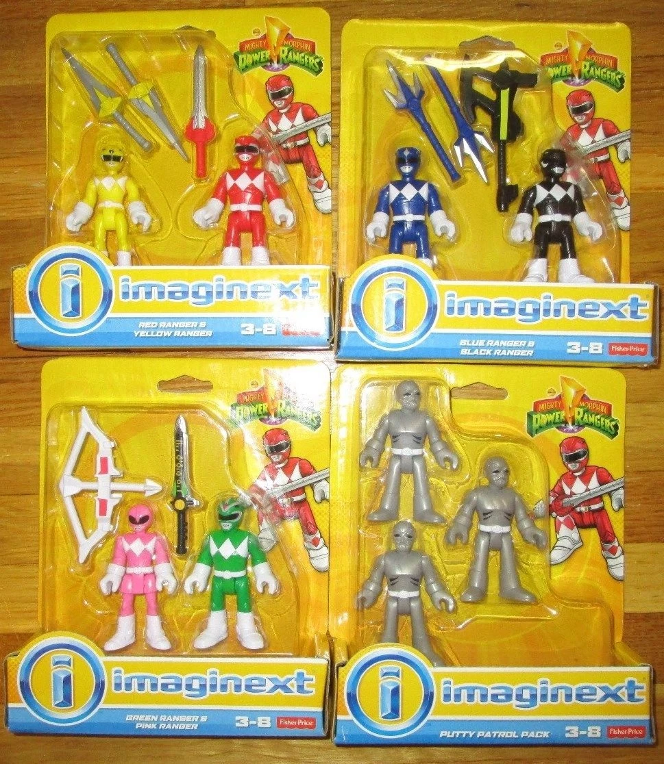 Imaginext power rangers sale playset
