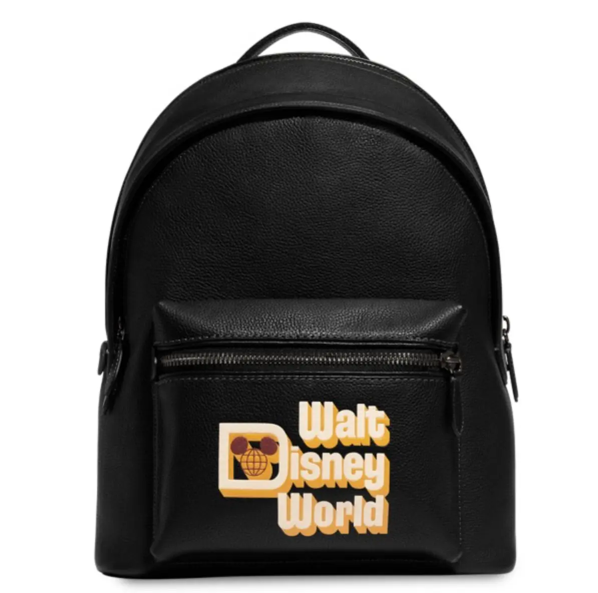 Disney X Coach Charter Backpack With Walt Disney World Motif Black C8488 -  NEW