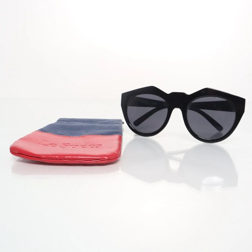 Le Specs, Sonnenbrille, Oval, Schwarz, Damen #p59