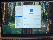 Apple MacBook Air 13" i3 1.1GHz 8GB 256GB Gray A2179 2020 USED Read 171