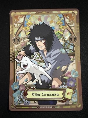 Kiba Inuzuka NREA01-SP-004L5 Kayou Naruto Card NM