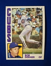 1984 TOPPS TRADED #31-T BOB DERNIER CHICAGO CUBS  NM-MT or BETTER '84 GOLD GLOVE