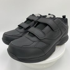 Skechers Dighton-Rolind 200200WW Mens Size 11 Wide 4E Black Strap Work Shoes New