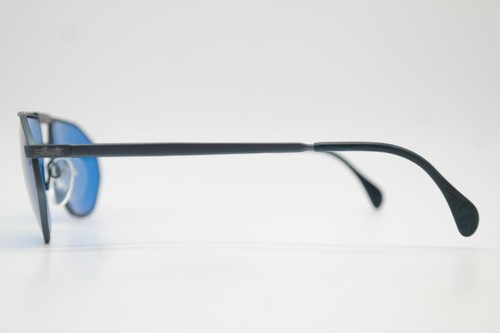 Vintage Sonnenbrille Silhouette 7210 /60 Blau Silber Oval sunglasses Brille - Picture 2 of 6