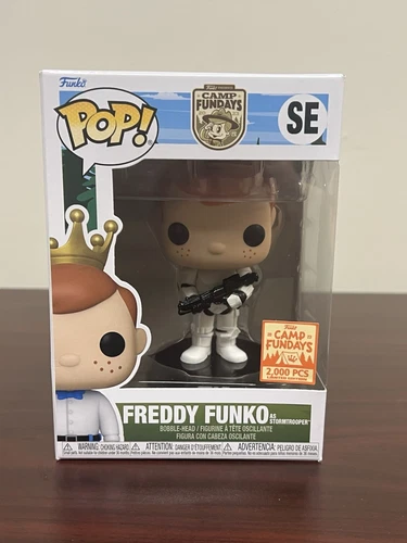 FUNKO POP CAMP FUNDAYS FREDDY AS STORMTROOPER STAR WARS LE 2000 PCS