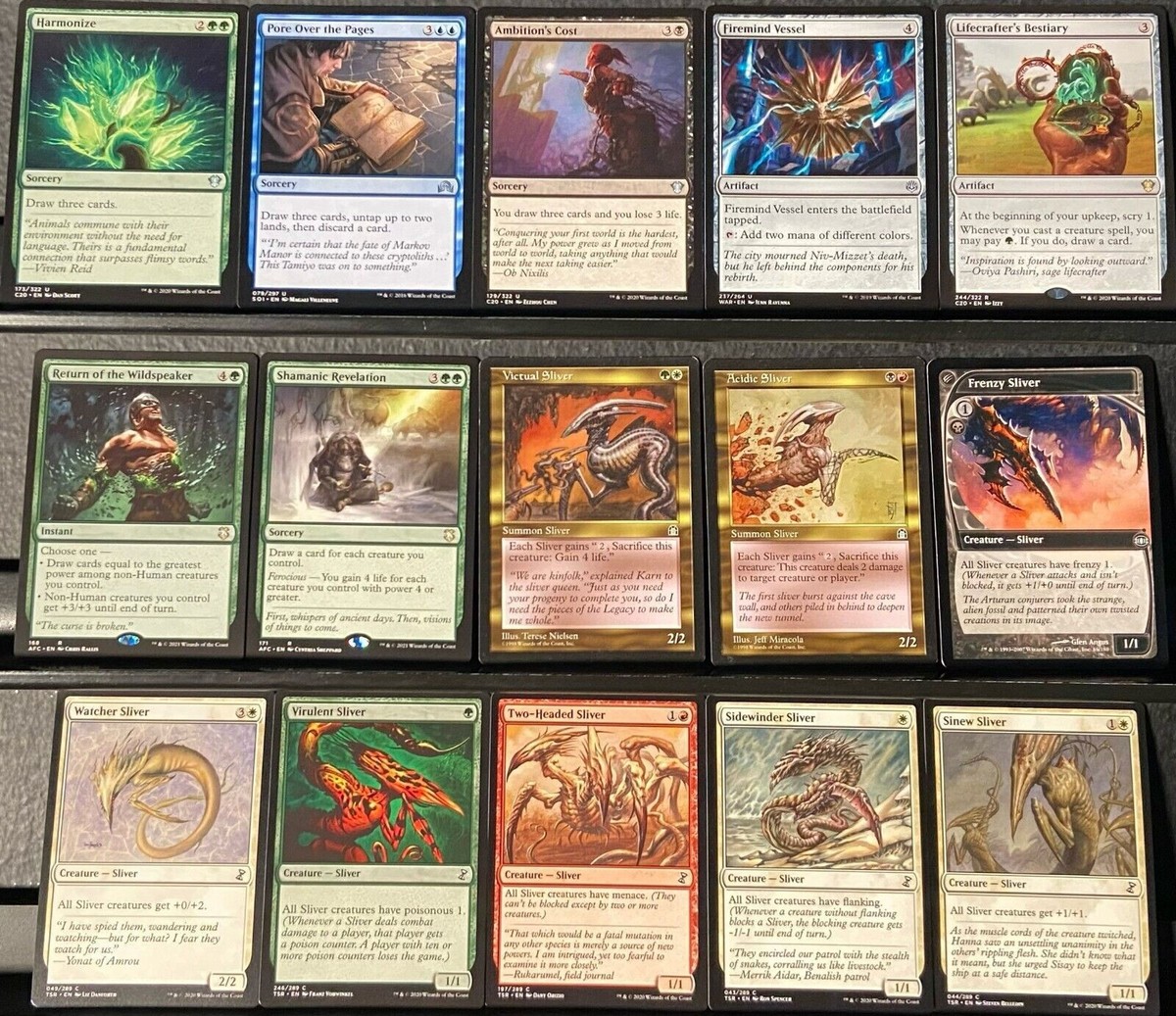 Custom Commander Deck*** Morophon, the Boundless - Slivers - EDH