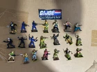 G I Joe 1989 Micro Figures Lot of 21 with Pamplet Vintage Hasbro