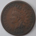 1882 1C Indian Head Cent #405 #55