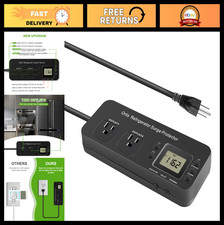 Surge Protector for Refrigerators & Appliances, Double Outlet, Time Delay, Volta