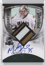 2008-09 Upper Deck The Cup Signature 40/75 Marty Turco #SP-MT Patch Auto 1p0