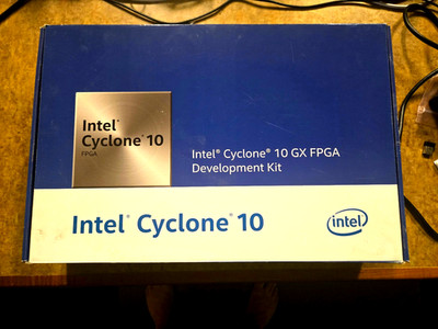 Cyclone  10 GX FPGA with original case & Power Supply Model:DK-DEV-10CX220-A