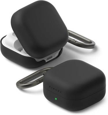 Silicone Case for Samsung Galaxy Buds 4 Pro Case and Galaxy Buds 4 Case - Black