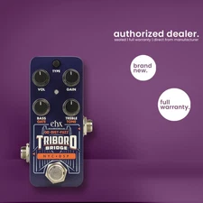 Electro-Harmonix | Pico Triboro Bridge | Overdrive/Distortion/Fuzz | Guitar Effe