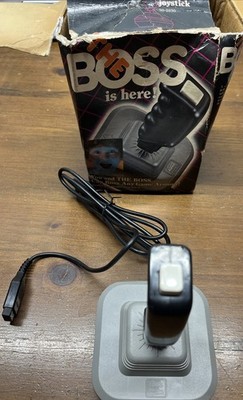 Wico The Boss Joystick In Box - Atari/Commodore Compatible Box In Bad Shape