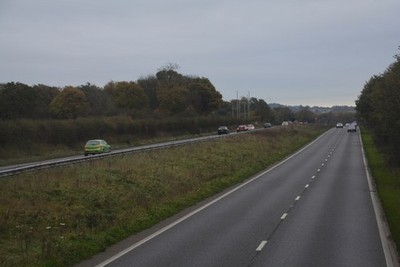 Photo 12x8 Poole : Upton Bypass A350 Poole/SZ0191 Looking along the Upton c2017